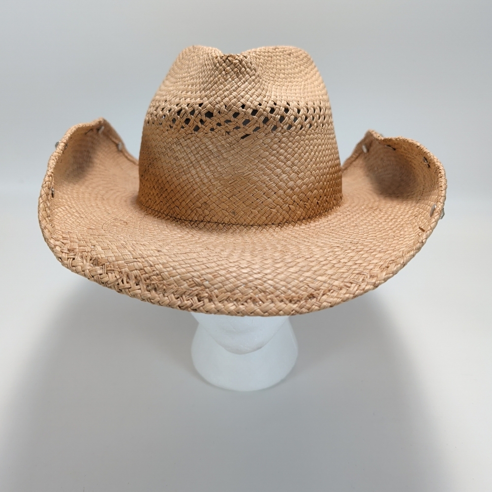 Bullhide Rhinestone Embellished Woven Straw Western Hat
